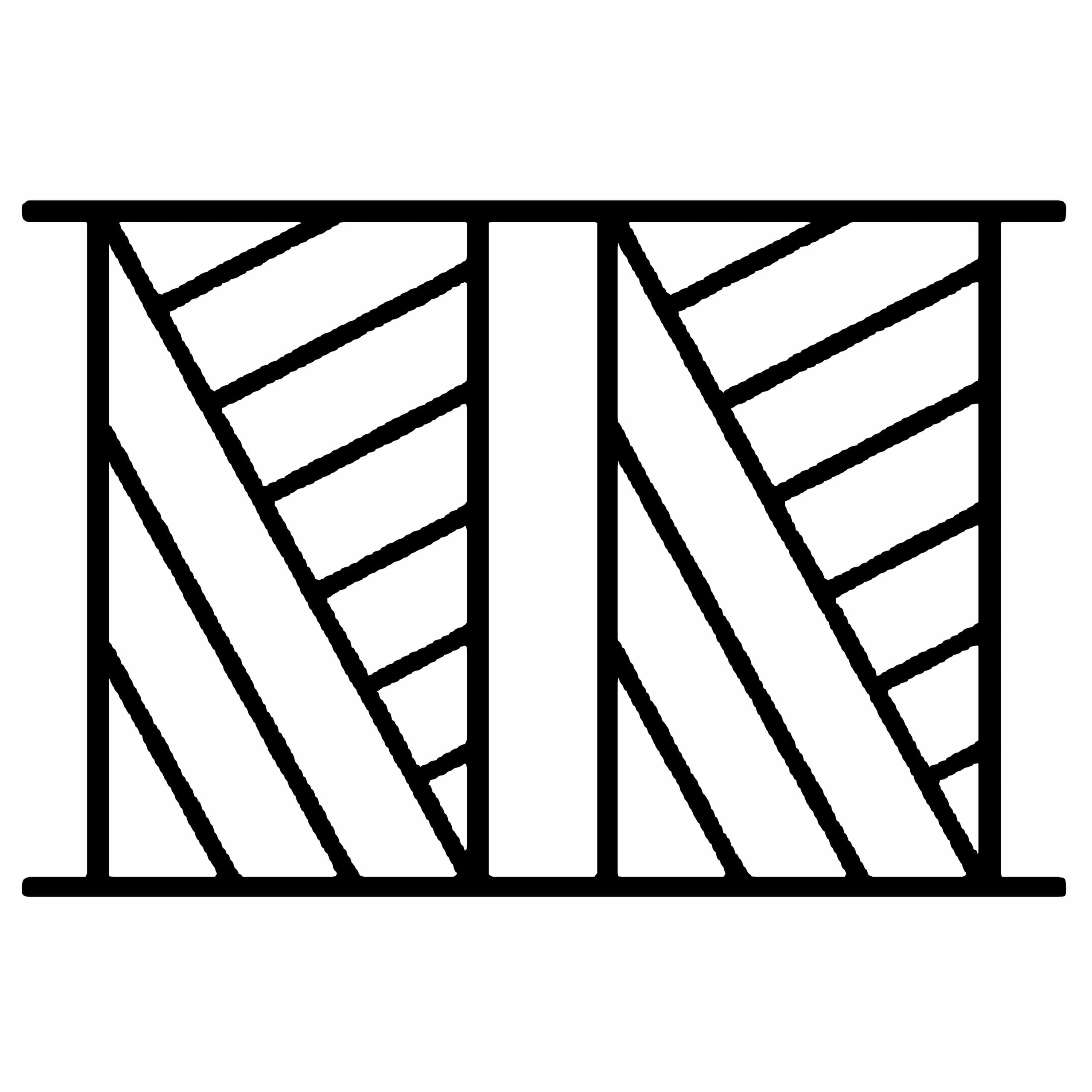 Grille de Defense Omega pour Fenetre H= 65 cm x L= 120 cm (côte tableau) – Image 2