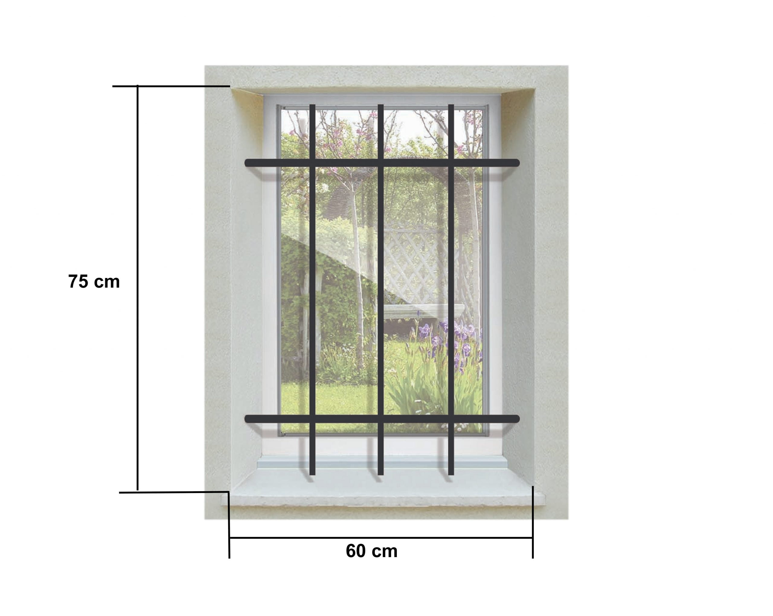 Grille de Defense DISTRI pour Tableau Hauteur 75 cm x Largeur 60 cm – Image 4