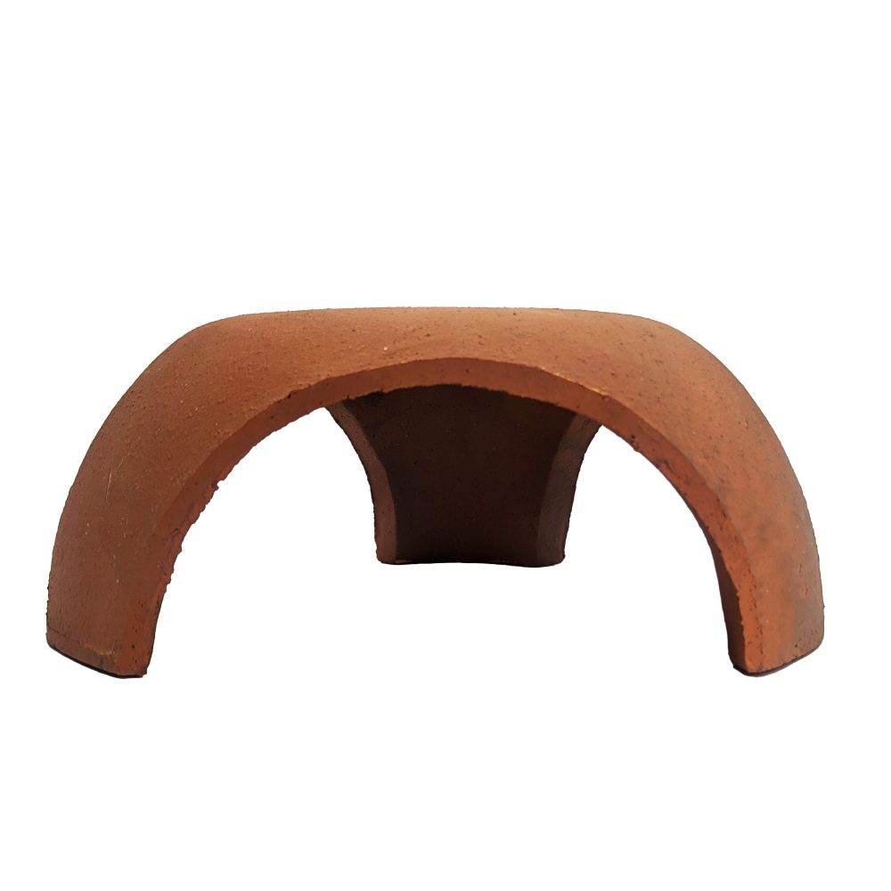 Calotte - Rencontre 3 Directions en Terre Cuite Rouge – Petites ondes