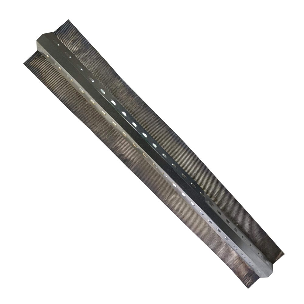Closoir de Faîtage Rigide Galva-Plomb – Bavette 120 mm Gris – Longueur 2 m