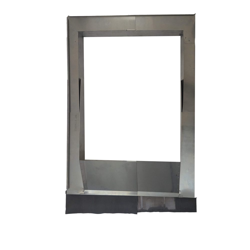 Abergement Réglable Cheminée Zinc - Étanchéité Toiture Tuile & Ardoise - Bavette Plomb plissée Malléable